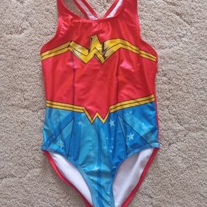 Girls' Wonder Woman Swimsuit
